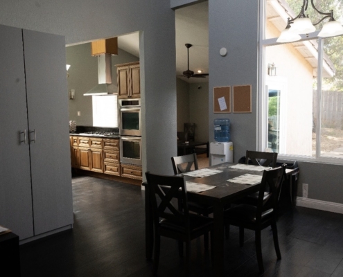Dining and common area designed to foster fellowship, routine, and connection among residents