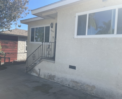 Front of the home