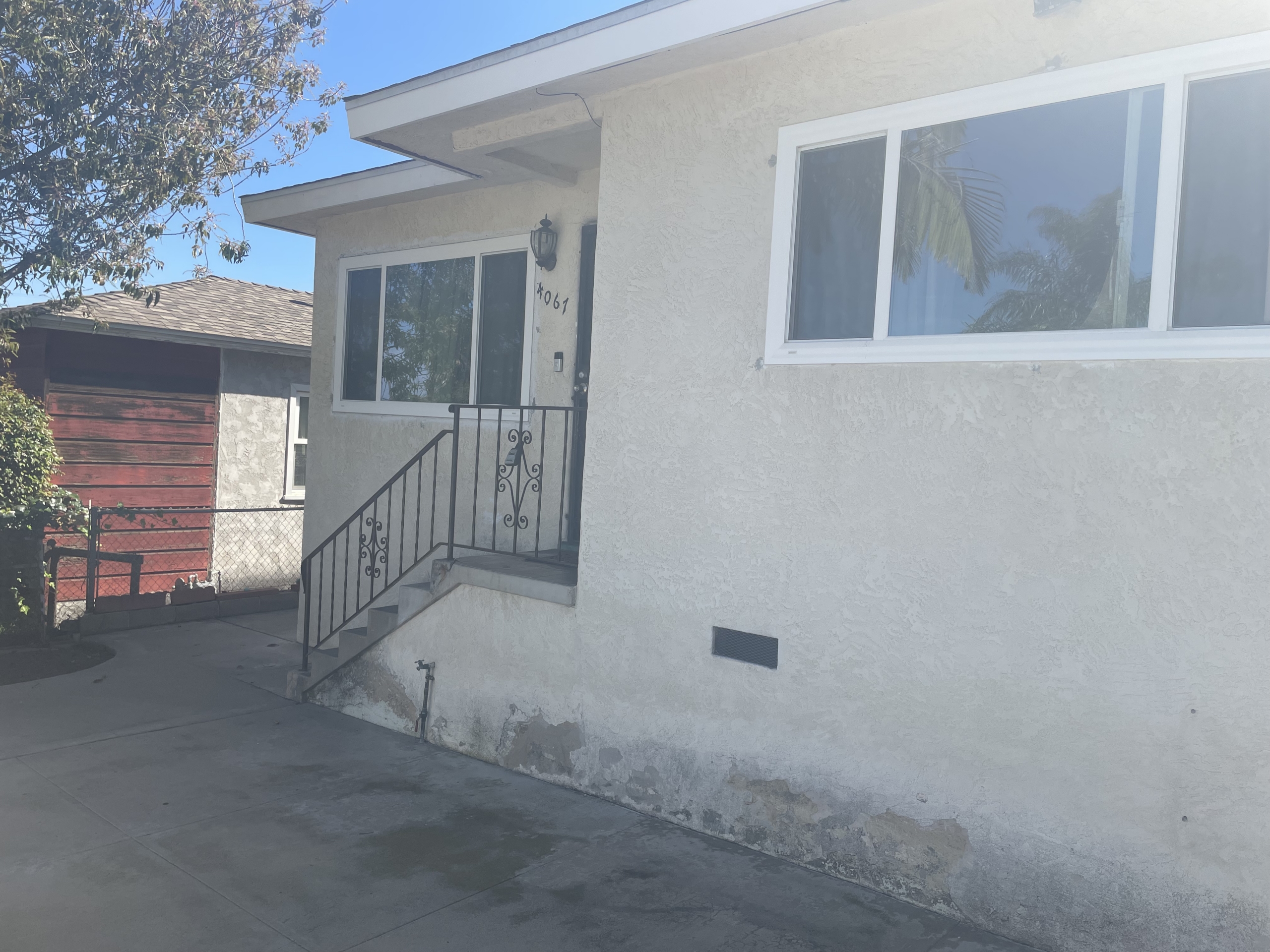 Front of the home