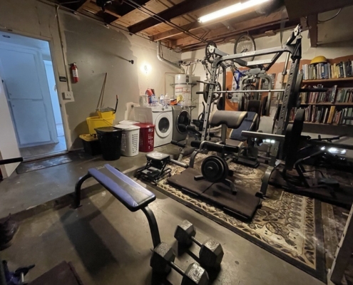Gym .Washer. Dryer